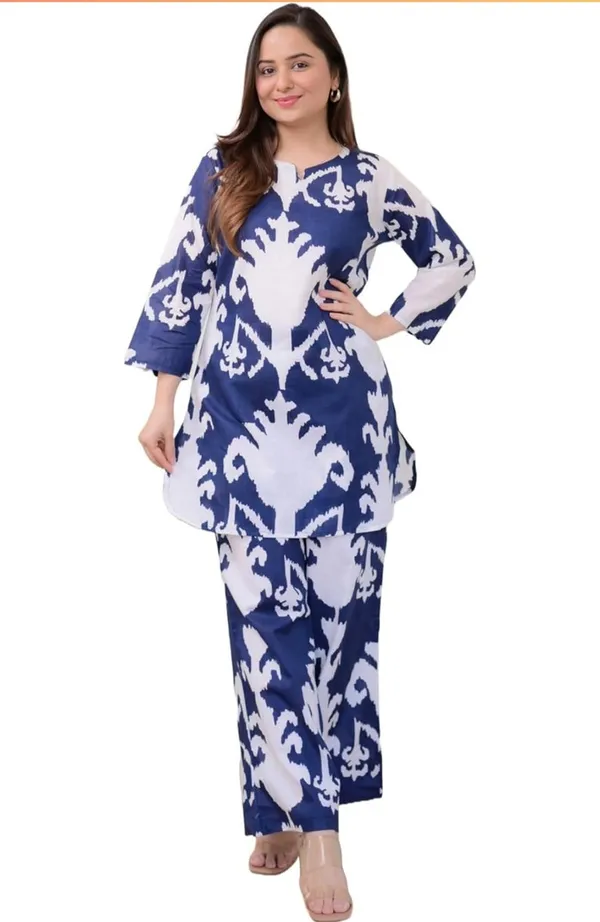 Hrdaya_Women_Viscose_Rayon_Kurti_Pant_Set