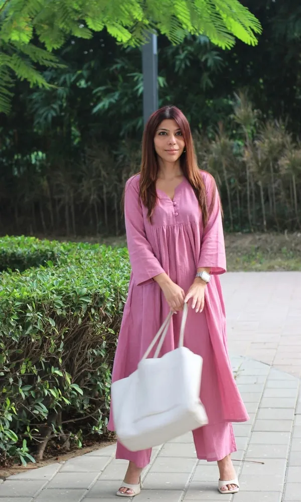 Theshivcreation_Women_Viscose_Rayon_Kurti_Palazzo_Set