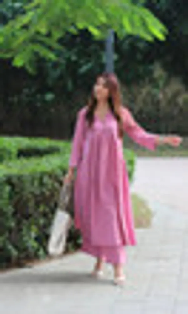 Theshivcreation_Women_Viscose_Rayon_Kurti_Palazzo_Set