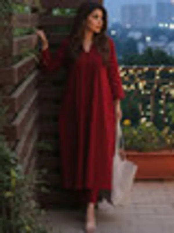 Theshivcreation_Women_Viscose_Rayon_Kurti_Palazzo_Set