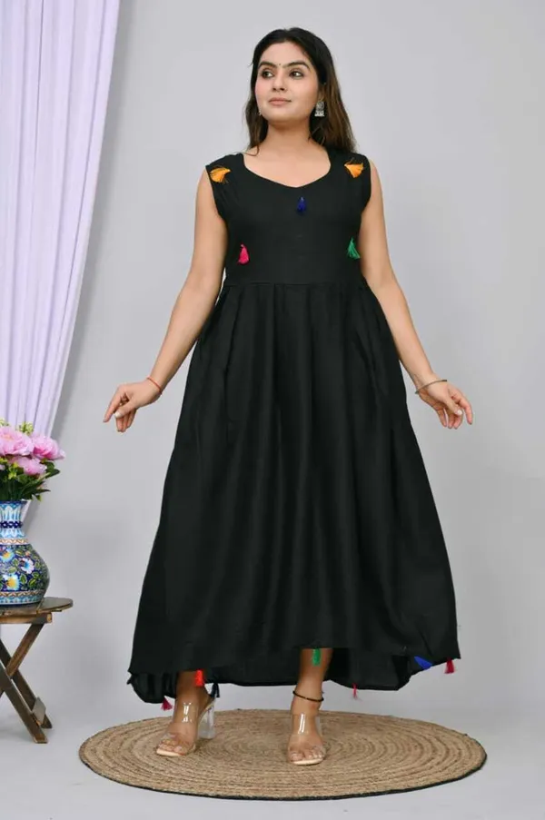 Mr_Fashion_Solid_Viscose_Rayon_Stitched_Anarkali_Gown_Black