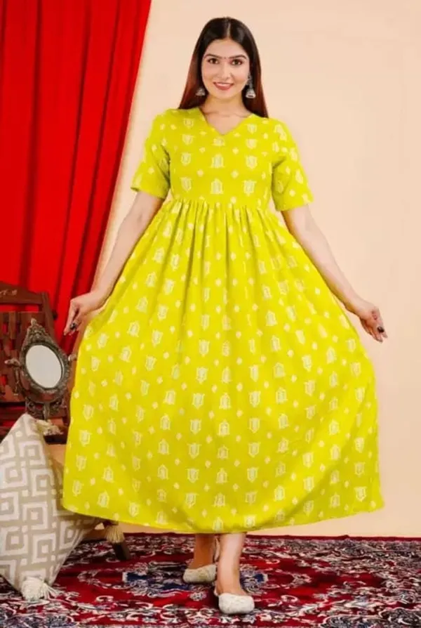 Printed_Viscose_Rayon_Anarkali_Kurta_For_Women