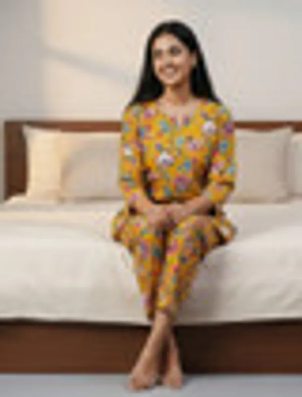 Tuhinzifab_Women_Night_Suit_Set_Black_Printed