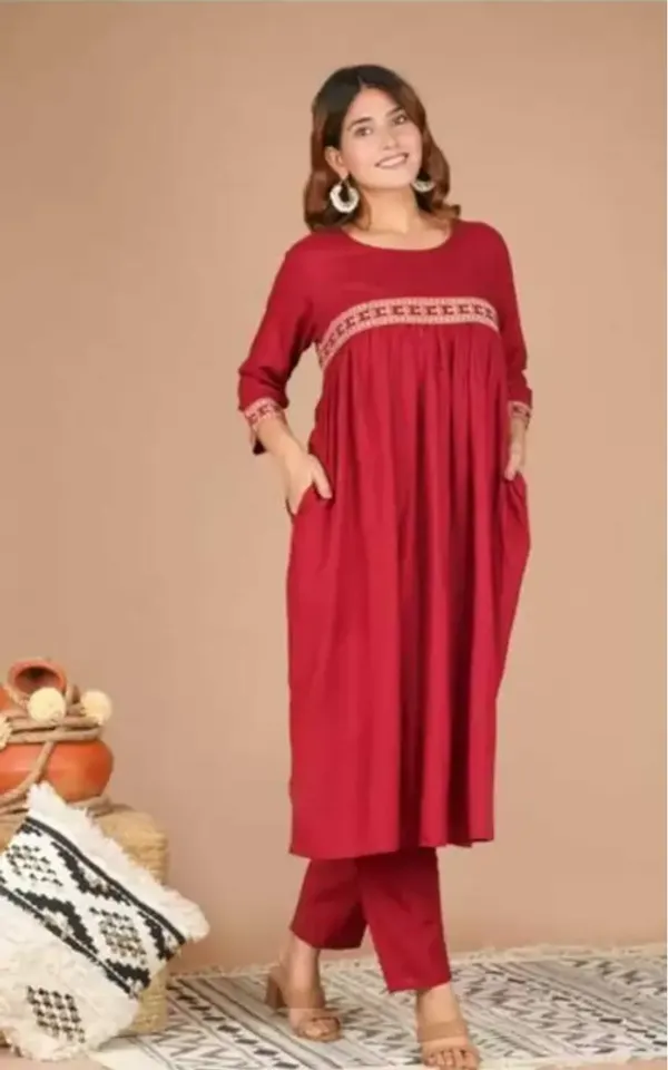 Voxxy_International_Women_Kurta_Pyjama_Set