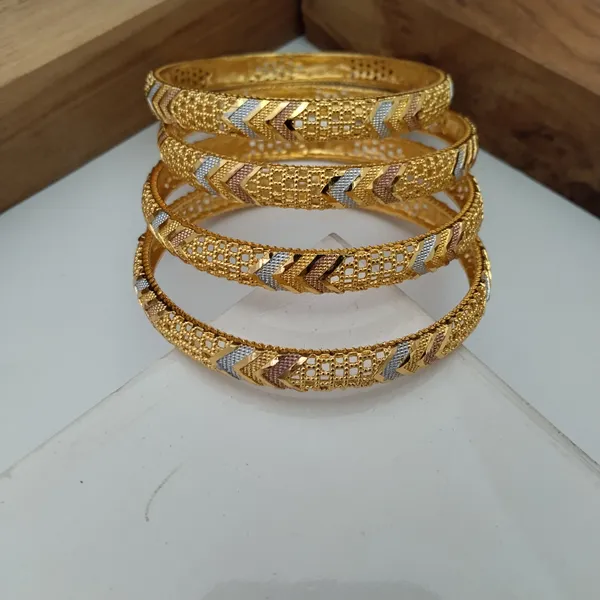 Gold_Tone_Embellished_Bangles_Set_For_Women