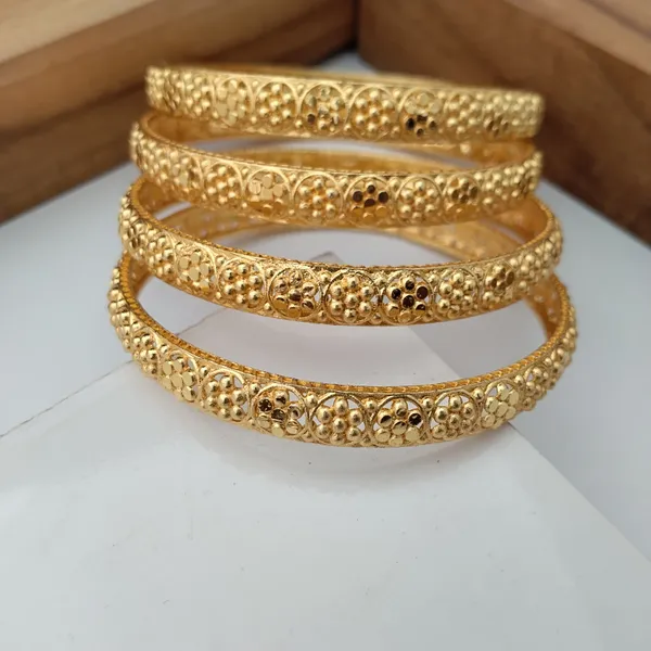 Gold-Tone_Embellished_Bangles_Set_For_Women
