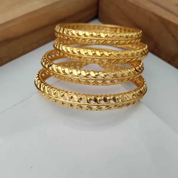 Gold_Tone_Patterned_Bangles_Set_For_Women