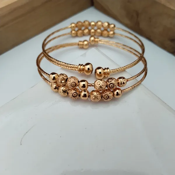Gold_Tone_Embellished_Bracelet_For_Women