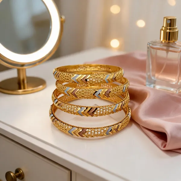 Gold_Tone_Embellished_Bangles_Set_For_Women