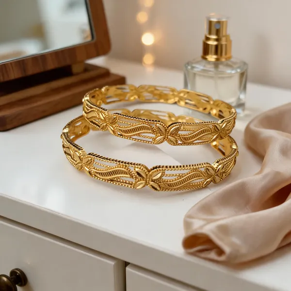 Gold-Toned_Embellished_Bangles_For_Women