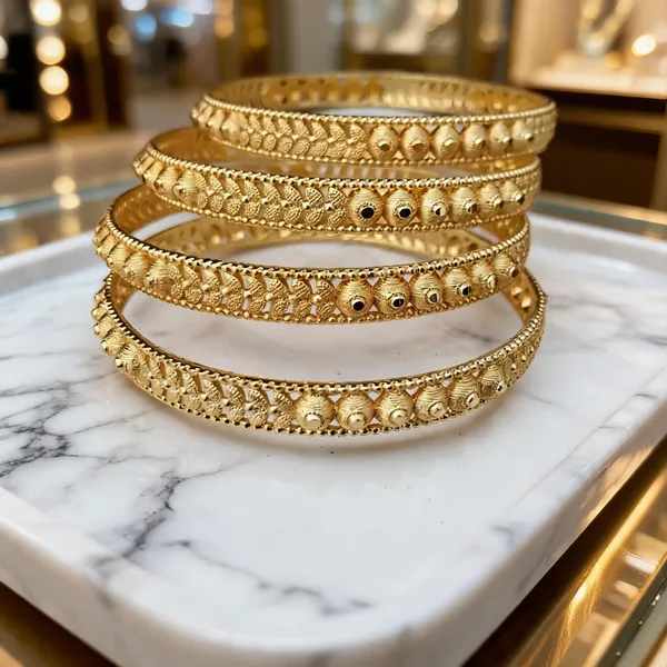 Gold-Tone_Embellished_Bangles_Set_For_Women