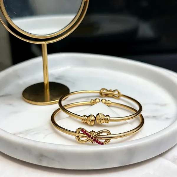 Gold_Tone_Embellished_Bracelet_For_Women
