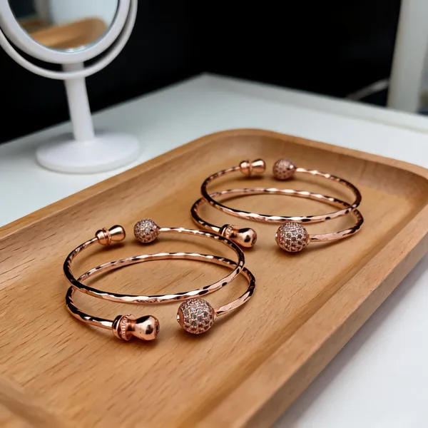 Rose_Gold_Tone_Open_Cuff_Bracelet_For_Women