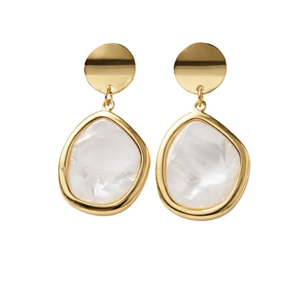 Gold_Stainless_Steel_Faceted_Crystal_Drop_Earrings_For_Women