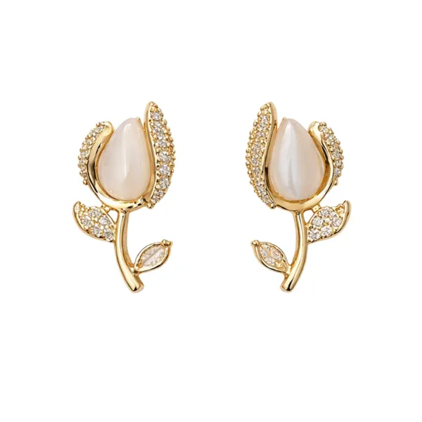 Gold_Stainless_Steel_Crystal_Petal_Floral_Stud_Earrings_For_Women