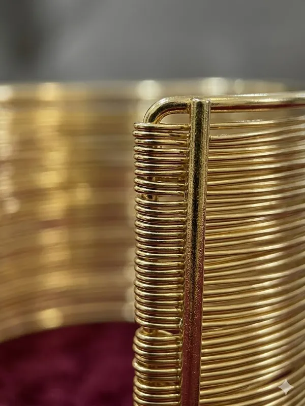 Gold_Stainless_Steel_Layered_Cuff_Bracelet_For_Women