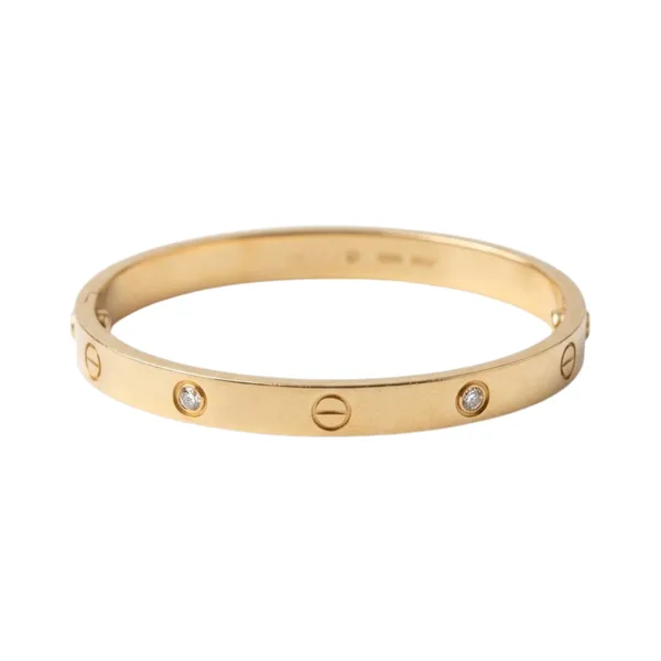 Gold_Stainless_Steel_Screw_Motif_Crystal_Bangle_For_Women