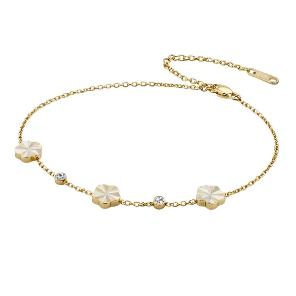 Gold_Stainless_Steel_Clover_Crystal_Charm_Bracelet_For_Women