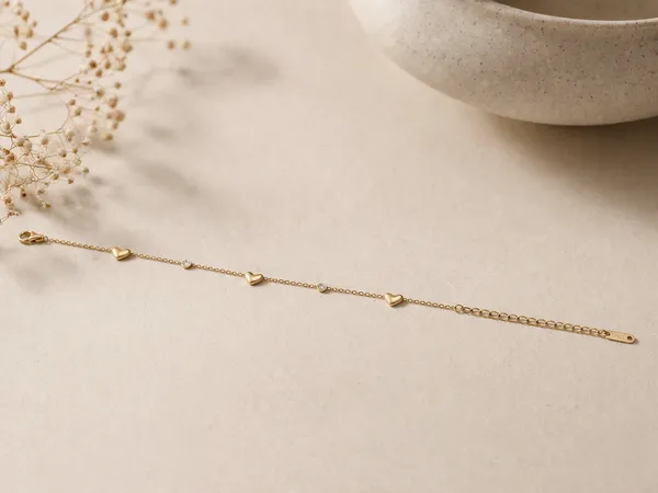 Gold_Stainless_Steel_Heart_Charms_Crystal_Chain_Bracelet_For_Women
