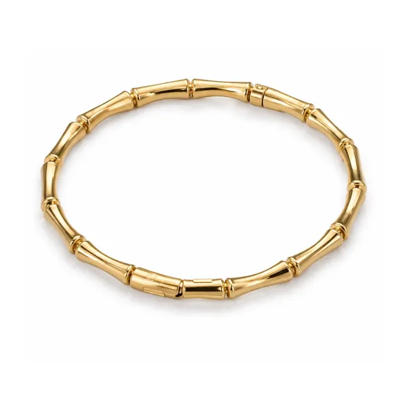 Gold_Stainless_Steel_Bamboo_Link_Bracelet_For_Women