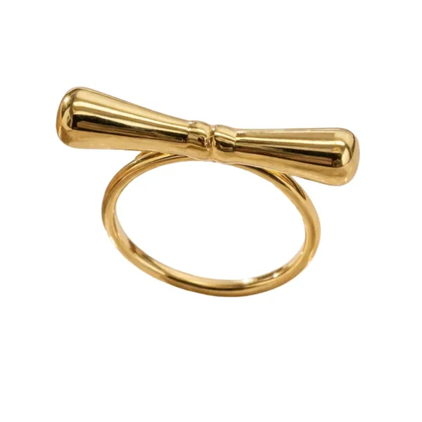 Gold_Stainless_Steel_Sculpted_Bar_Minimalist_Ring_For_Women