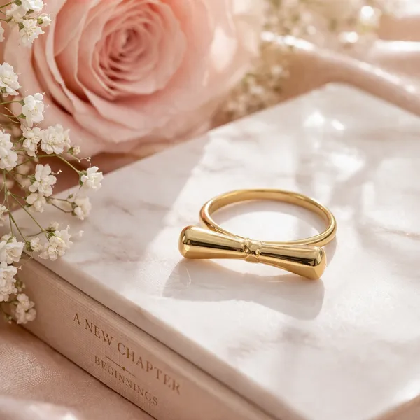 Gold_Stainless_Steel_Sculpted_Bar_Minimalist_Ring_For_Women