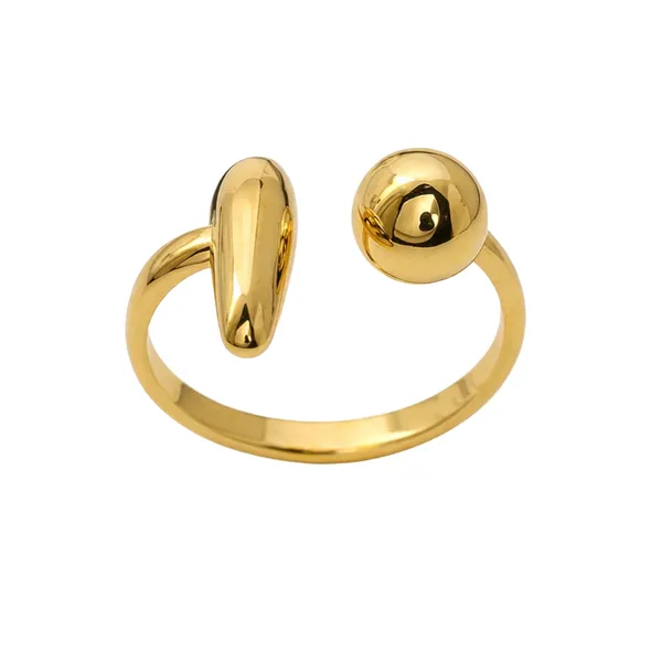 Gold_Stainless_Steel_Dual_Orb_Open_Band_Minimalist_Ring_For_Women