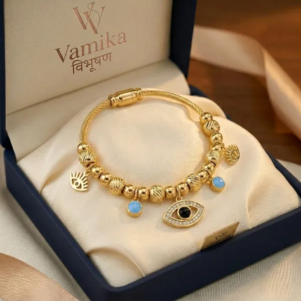 Gold_Stainless_Steel_Evil_Eye_Charm_Bracelet_For_Women