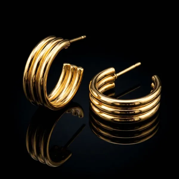 Gold_Stainless_Steel_Layered_Curve_Hoop_Earrings_For_Women
