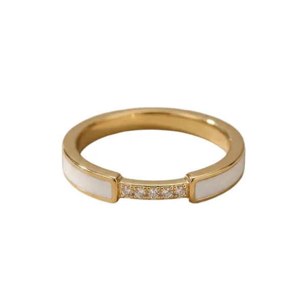 Gold_Stainless_Steel_Ivory_Enamel_Crystal_Ring_For_Women