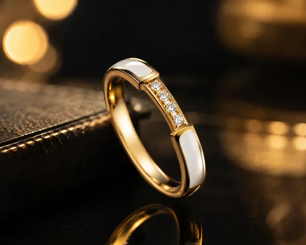 Gold_Stainless_Steel_Ivory_Enamel_Crystal_Ring_For_Women