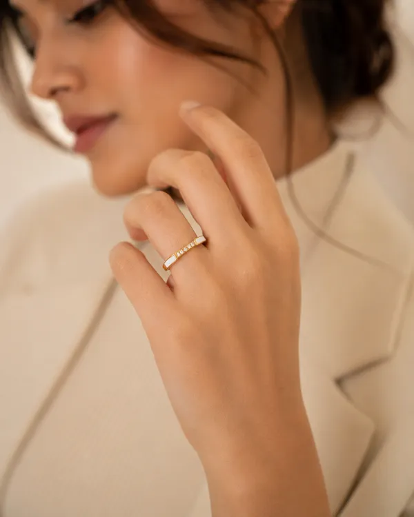 Gold_Stainless_Steel_Ivory_Enamel_Crystal_Ring_For_Women