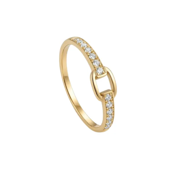 Gold_Stainless_Steel_Crystal_Link_Ring_For_Women