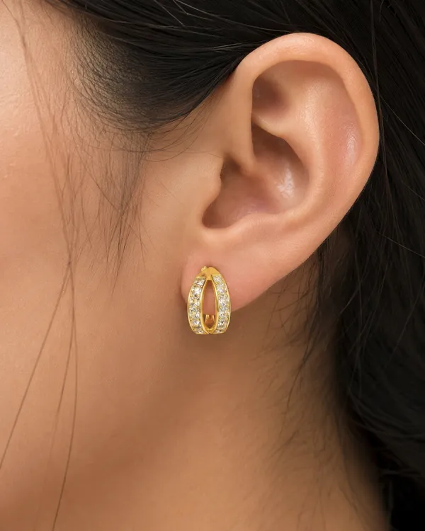Gold_Stainless_Steel_Crystal_Teardrop_Loop_Earrings_For_Women