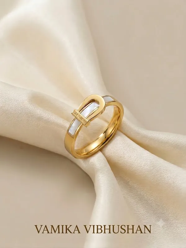 Gold_Stainless_Steel_Mother_Of_Pearl_Buckle_Promise_Ring_For_Women