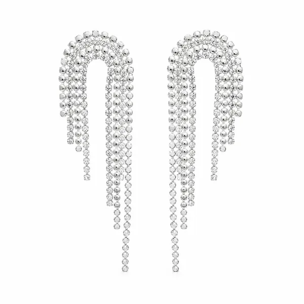 Gold_Stainless_Steel_Crystal_Fringe_Cascade_Drop_Earrings_For_Women