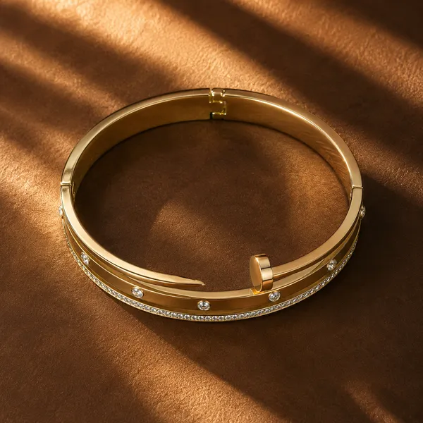 Gold_Stainless_Steel_Crystal_Pave_Nail_Bangle_For_Women