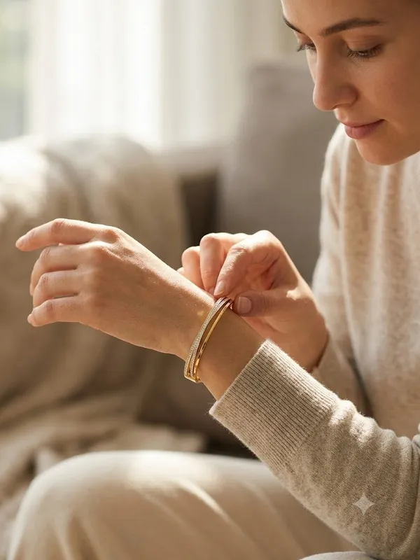 Gold_Stainless_Steel_Infinity_Crystal_Open_Cuff_Bracelet_For_Women