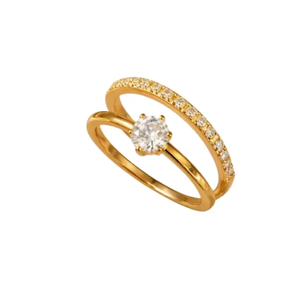 Gold_Stainless_Steel_Solitaire_Crystal_Open_Band_Ring_For_Women