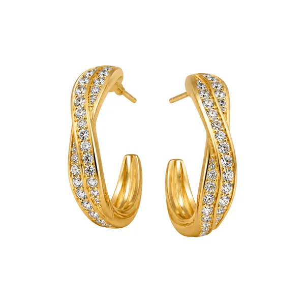 Gold_Stainless_Steel_Crystal_Twisted_Hoop_Earrings_For_Women