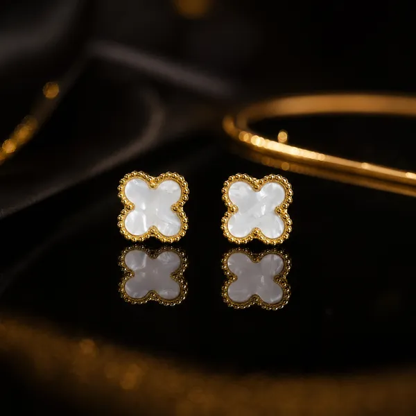 Gold_Stainless_Steel_Mother_Of_Pearl_Clover_Stud_Earrings_For_Women