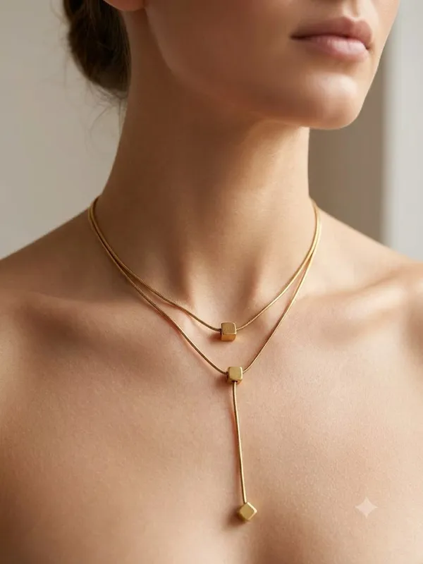 Double-Layer_Gold_Lariat_Necklace