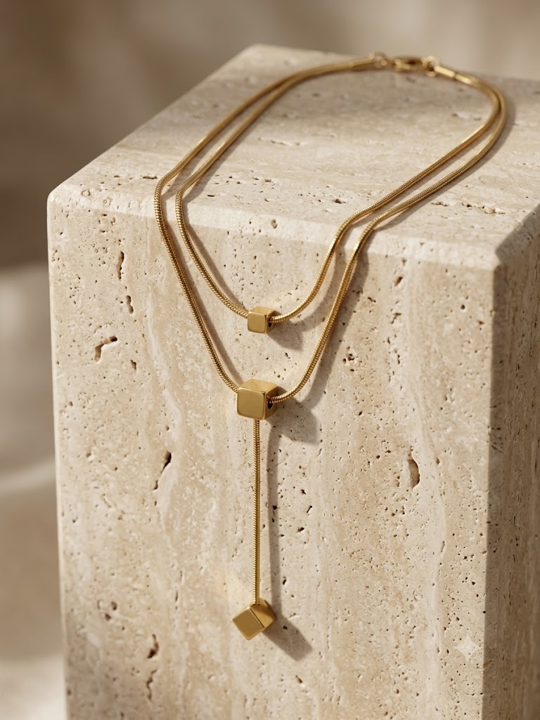 Double-Layer_Gold_Lariat_Necklace