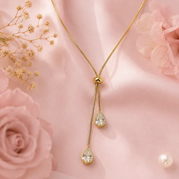 Gold_Lariat_Necklace_with_Teardrop_Charms