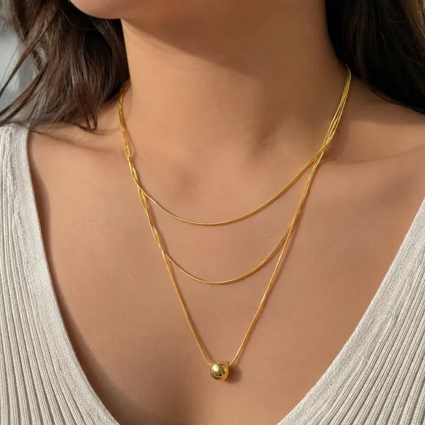 Triple-Layer_Ball_Pendant_Necklace