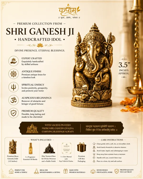 Golden_Resin_Marble_Dust_Ganesha_Idol_Home