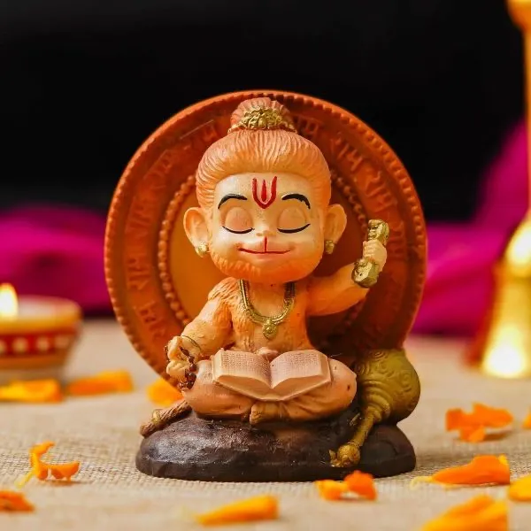 Multicolor_Resin_Marble_Dust_Bal_Hanuman_Idol_Home