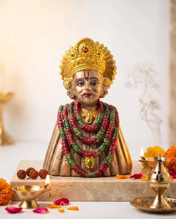 Multicolor_Resin_Marble_Dust_Deity_Idol_Home