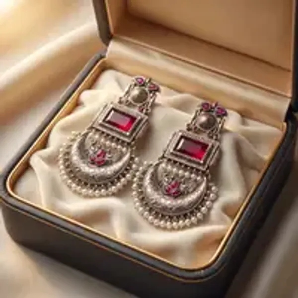 Pure_Brass_Monalisa_Stone_Chandbali_Earrings_With_Pearl_Drops_Jaipuri_Style_Set_Of_2