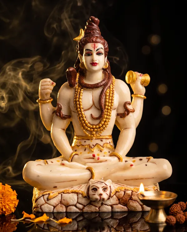 Multicolor_Resin_Marble_Dust_Shiva_Idol_Home
